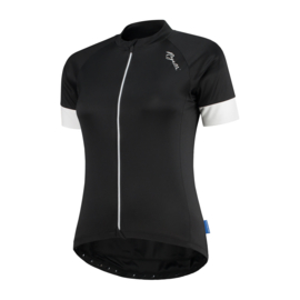 Rogelli Modesta/Basic dames zomer fietskledingset - zwart/wit