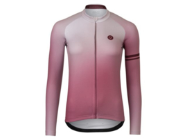 AGU Essential Gradient dames fietsshirt lange mouwen - roze