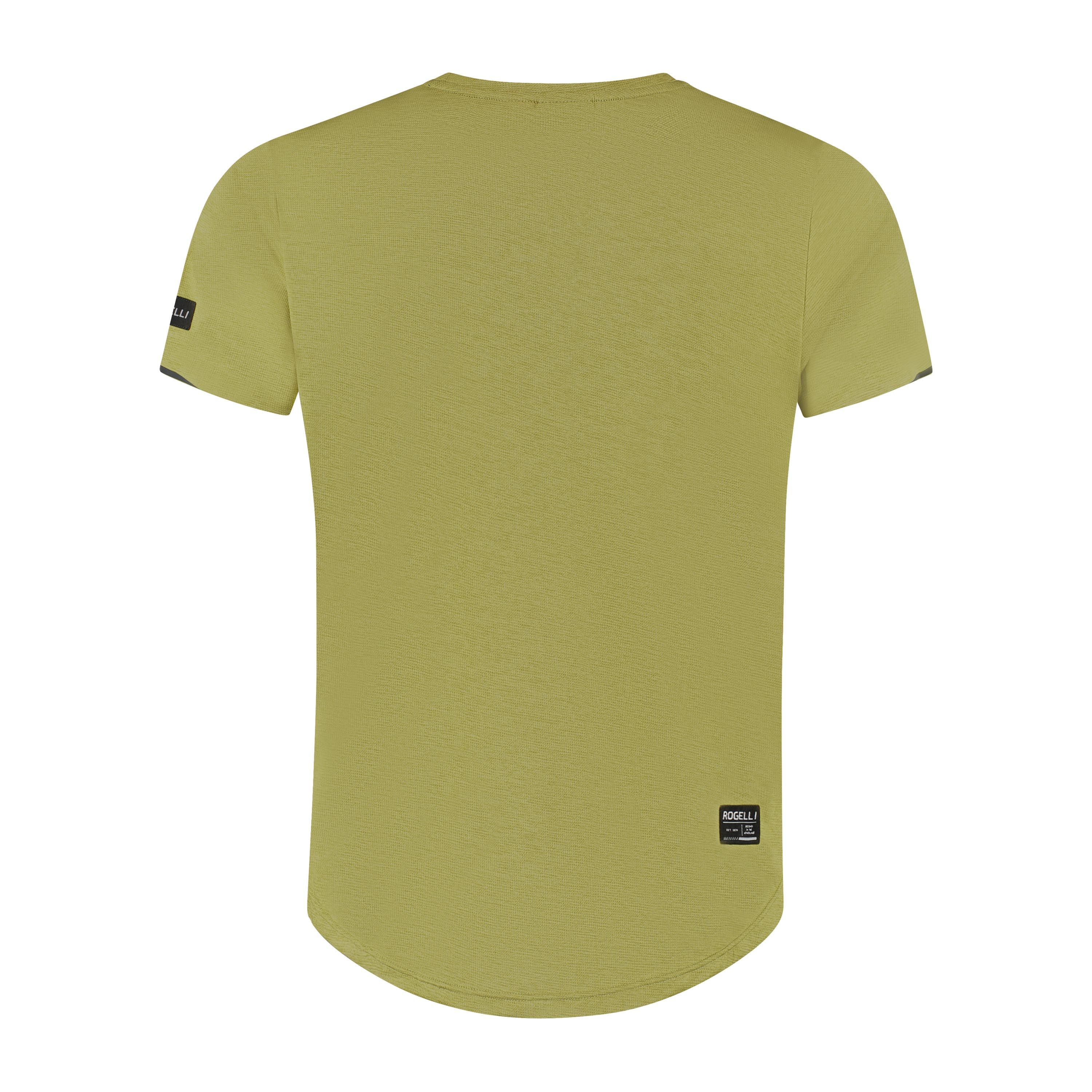 Rogelli Distance hardloopshirt heren korte mouw - groen