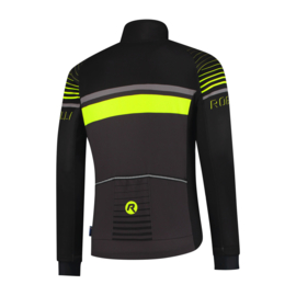 Rogelli Hero heren winter fietsjack - zwart/fluor