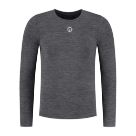 Rogelli Merino ondershirt lange mouwen - grijs