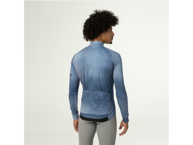 AGU Performance Gradient heren fietsshirt lange mouwen - steel blue