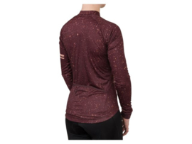 AGU Splatter dames fietsshirt lange mouwen - modica