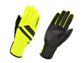 AGU Essential Windproof winter fietshandschoenen - fluor/zwart