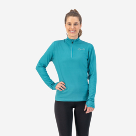 Rogelli Core hardloopshirt dames lange mouwen - blauw