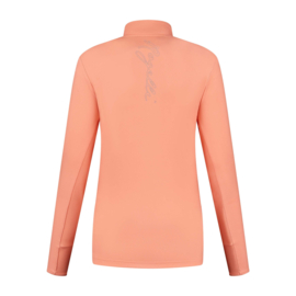Rogelli Core hardloopshirt dames lange mouwen - coral