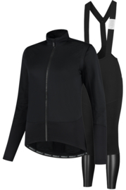 Rogelli Halo/Glory dames winter fietskledingset - zwart