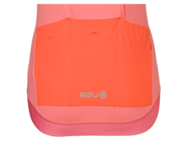 AGU Performance Colorblock dames fietsshirt korte mouwen - sakura blossom