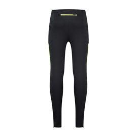 Rogelli Core Winter lange hardloopbroek heren - zwart/fluor