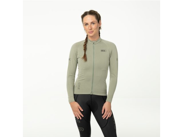 AGU Classic SIX6  dames fietsshirt lange mouwen - roots green