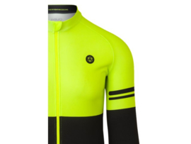 AGU Essential Duo fietsshirt lange mouwen - fluor/zwart