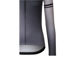 AGU Essential Gradient dames fietsshirt lange mouwen - zwart/grijs
