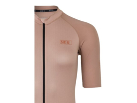 AGU Classic SIX6 dames fietsshirt korte mouwen - Classic toffee