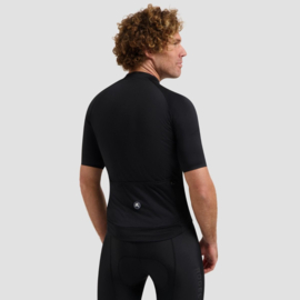 Rogelli Essential II heren fietsshirt korte mouwen - zwart
