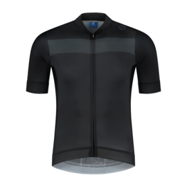 Rogelli Prime fietsshirt korte mouwen - zwart/grijs