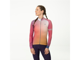 AGU Gradient dames fietsshirt lange mouwen - multicolor