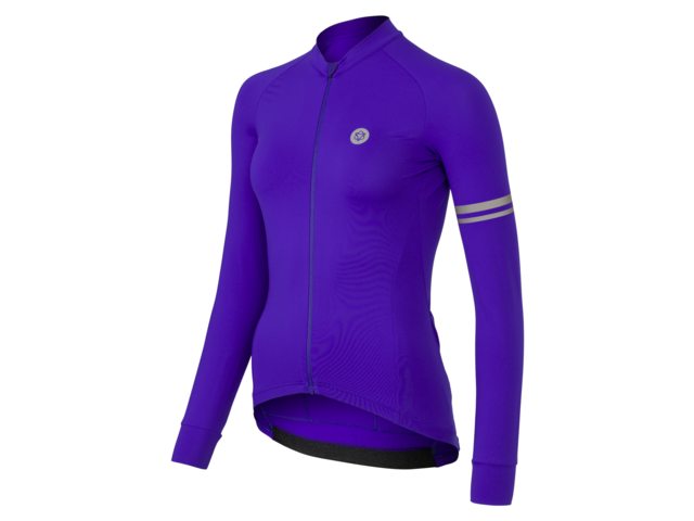 AGU Solid dames fietsshirt lange mouwen - velvet