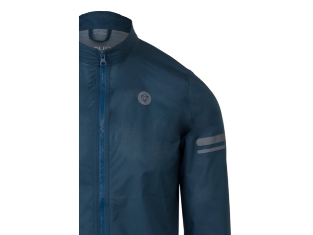AGU Performance Ultralight heren regen fietsjack - steel blue