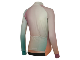 AGU Gradient dames fietsshirt lange mouwen - mystic green