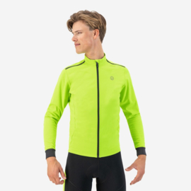 Rogelli Core heren winter fietsjack - fluor/zwart