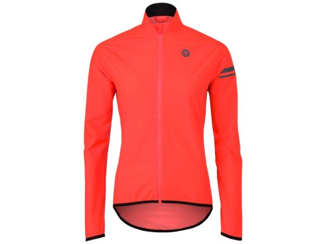 AGU Essential dames regen fietsjack - safety red