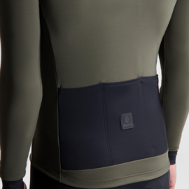 Rogelli Signature heren fietsshirt lange mouwen - groen