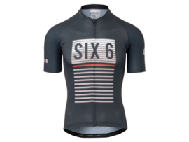 AGU SIX6 Classic III  fietsshirt korte mouwen - charcoal