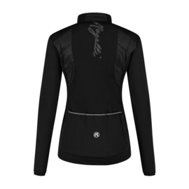 Rogelli Wadded dames winter fietsjack - zwart