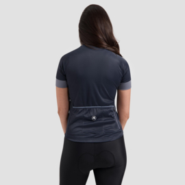 Rogelli Modesta dames fietsshirt korte mouwen - paars