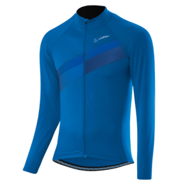 Löffler Evo heren fietsshirt lange mouwen - blauw