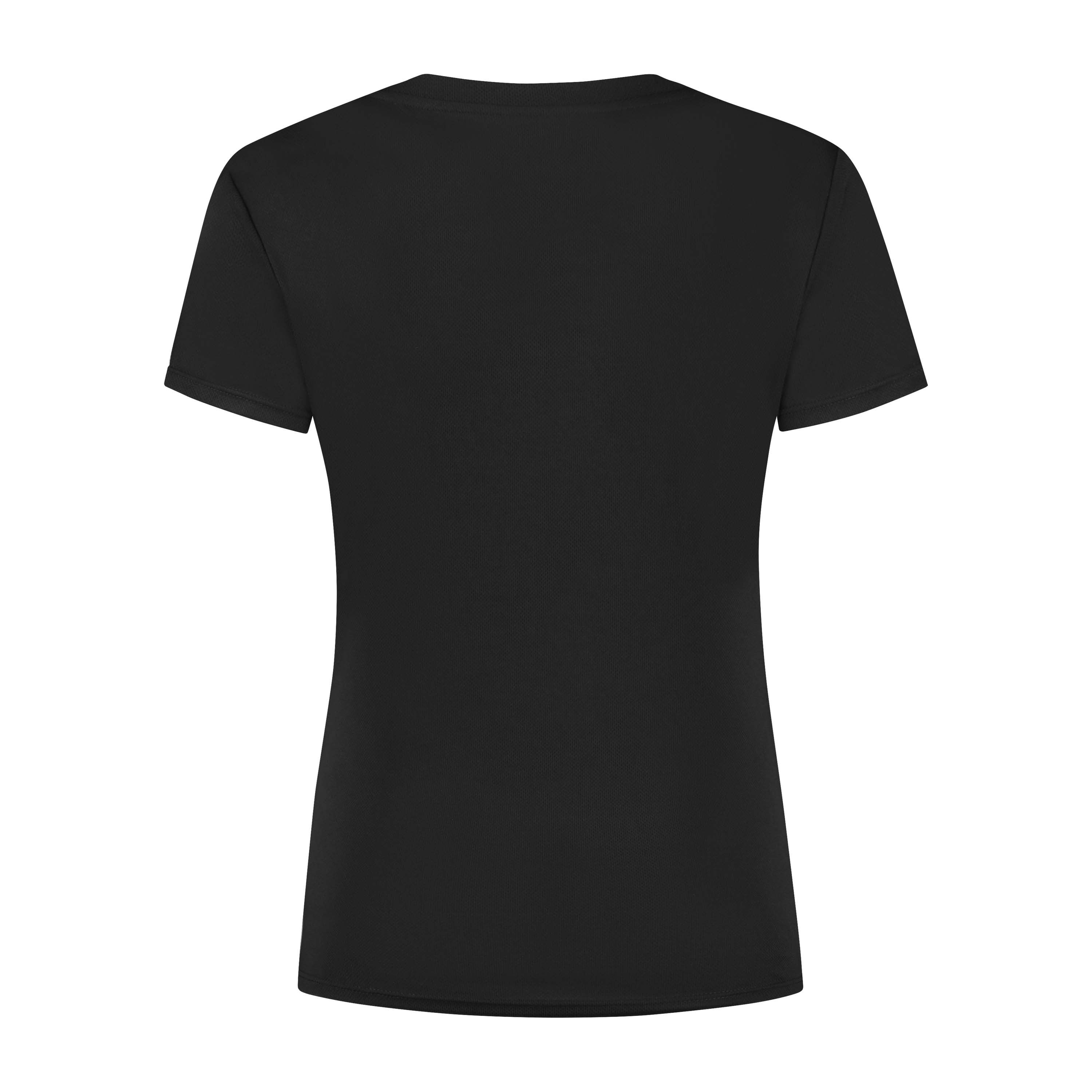 Rogelli Promo dames hardloopshirt korte mouw - zwart