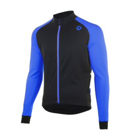 Rogelli Caluso/Basic winter fietskledingset - zwart/blauw