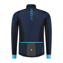 Rogelli Radius heren winter fietsjack - blauw