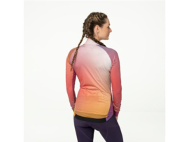 AGU Gradient dames fietsshirt lange mouwen - multicolor