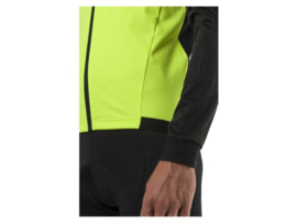 AGU HIVIS heren winter fietsjack - zwart/fluor