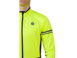 AGU Essential Performance heren winter fietsjack - fluor/zwart