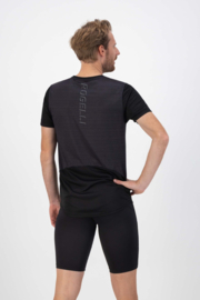 Rogelli Core hardloopshirt heren korte mouw - zwart