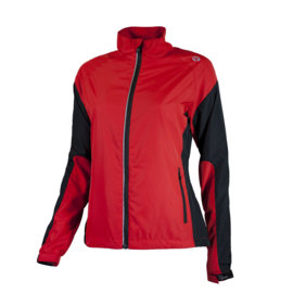 Rogelli Elvi hardloopjack dames - rood/zwart