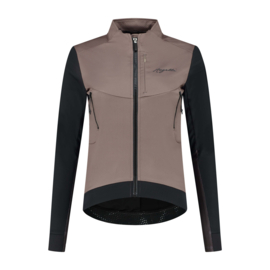 Rogelli Cadence dames winter fietsjack - zwart/taupe