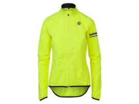 AGU Essential dames regen fietsjack - fluor