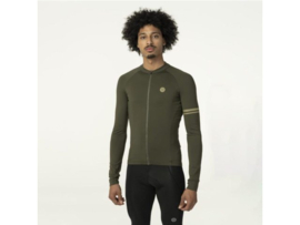AGU Solid fietsshirt lange mouwen - forest green