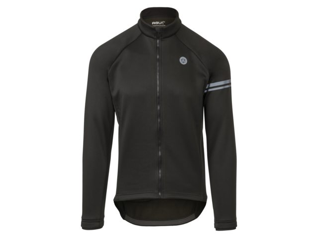 AGU Thermo heren winter fietsjack - zwart