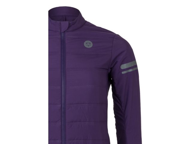 AGU Padded Performance dames winter fietsjack - purple rain