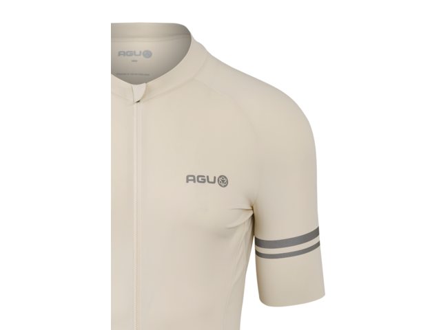 AGU Performance Solid  fietsshirt korte mouwen - Peanut Cream