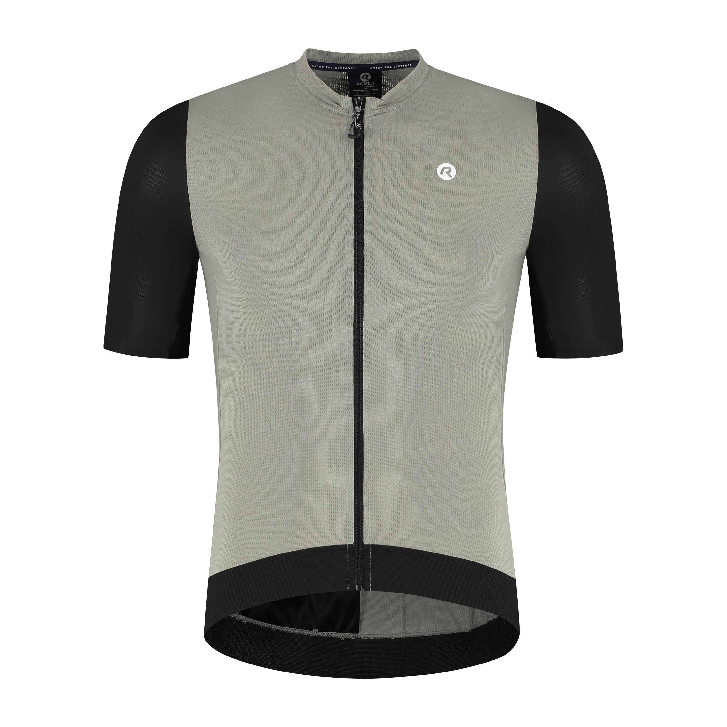 Rogelli Distance II heren zomer fietskledingset - zand/zwart