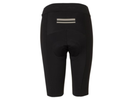 AGU Comfort Plus korte dames fietsbroek - zwart