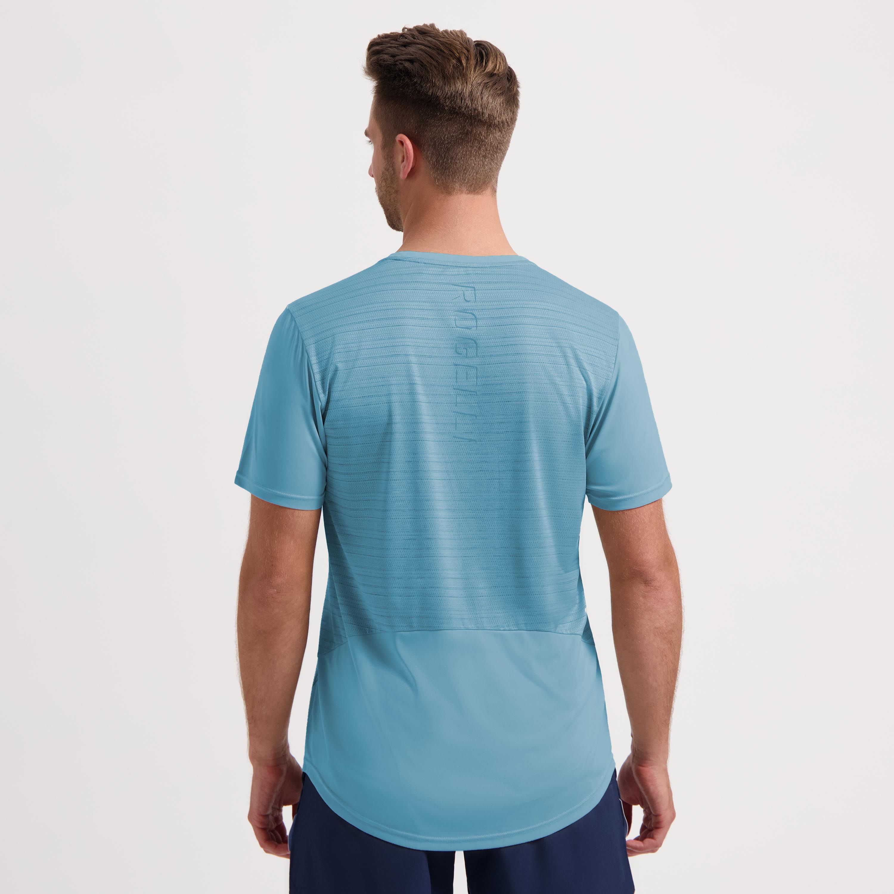 Rogelli Core hardloopshirt heren korte mouw - blauw
