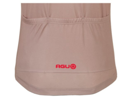 AGU Essential Stripes fietsshirt korte mouwen - bond greige