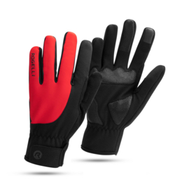 Rogelli Core winter fietshandschoenen - rood/zwart