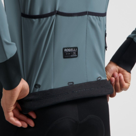 Rogelli Distance II heren winter fietsjack - blauw